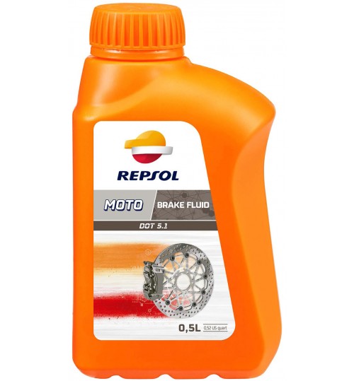 REPSOL MOTO DOT 5.1 BRAKE FLUID, 0,5л